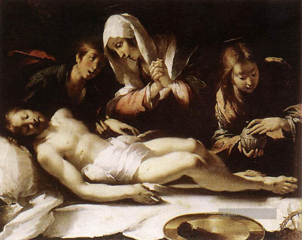 Beweinung Christi Italienischen Barock Bernardo Strozzi Ölgemälde